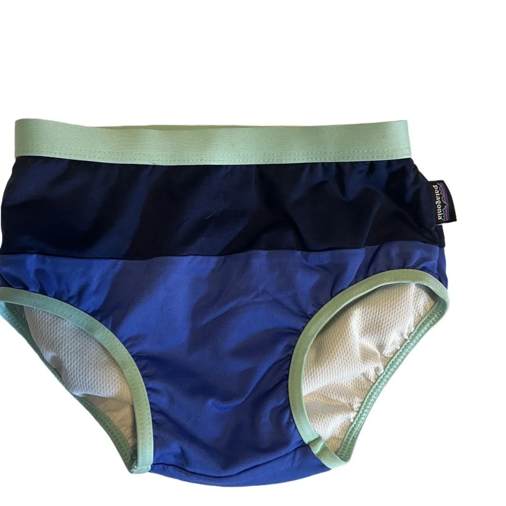 Kids Swim Diaper - Blue and Green